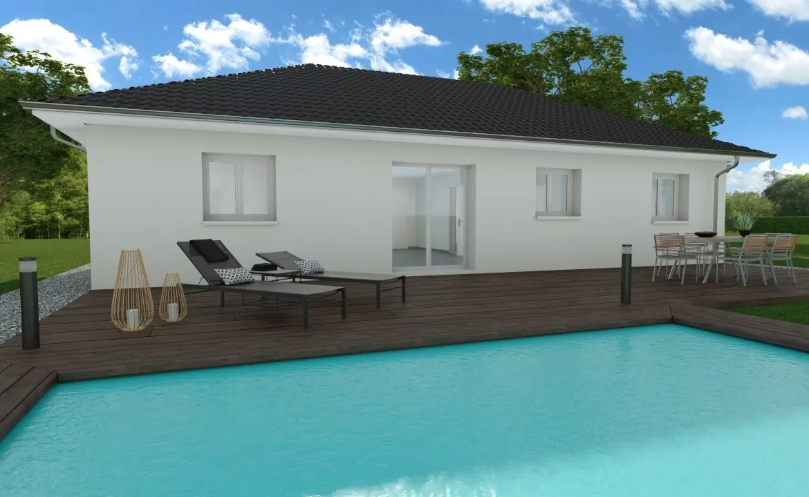 Maison neuve de 90 m² à Dolomieu — Confort et Écologie 