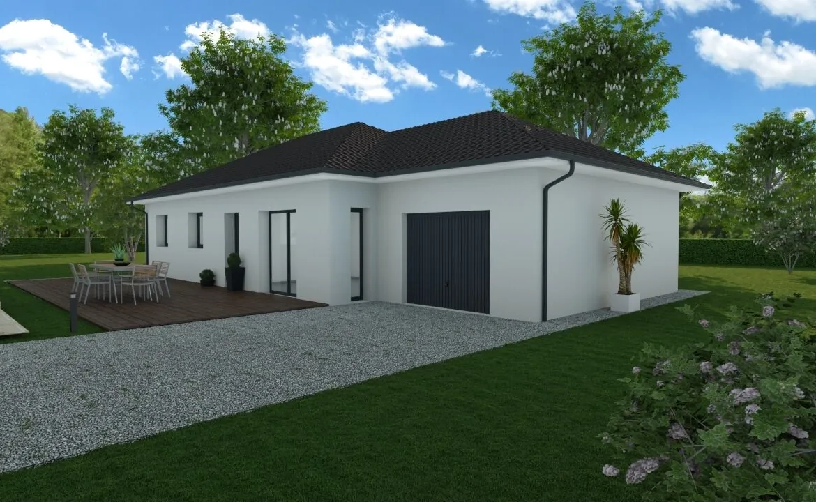 Maison neuve de 90 m² à Dolomieu — Confort et Écologie 
