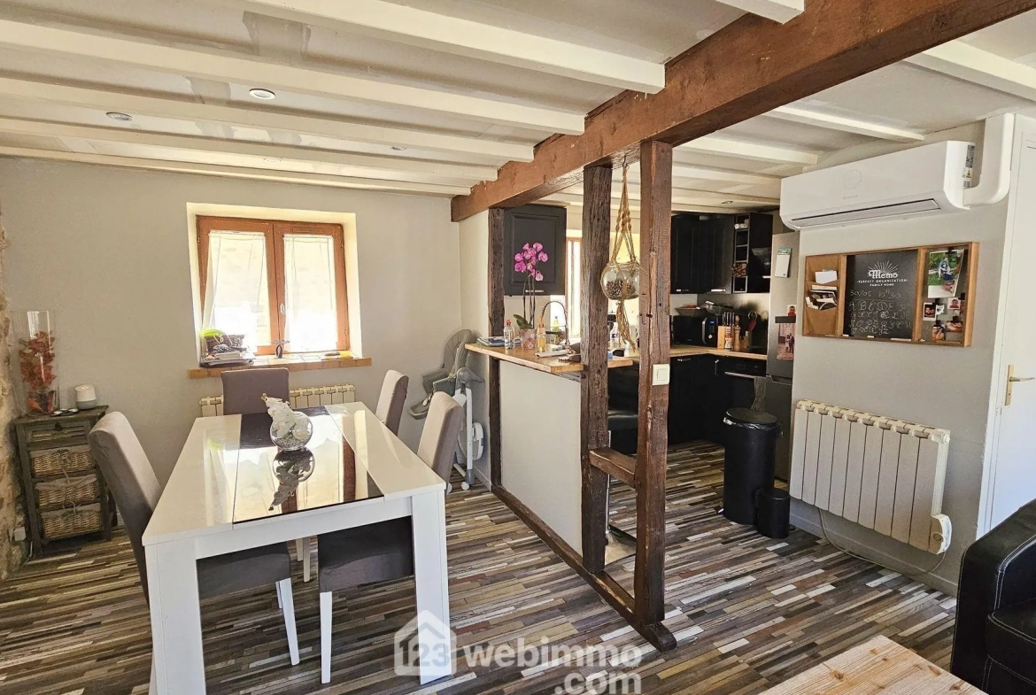 Maison en pierre de 55m² à Moigny-sur-Ecole, 2 chambres, confort moderne 