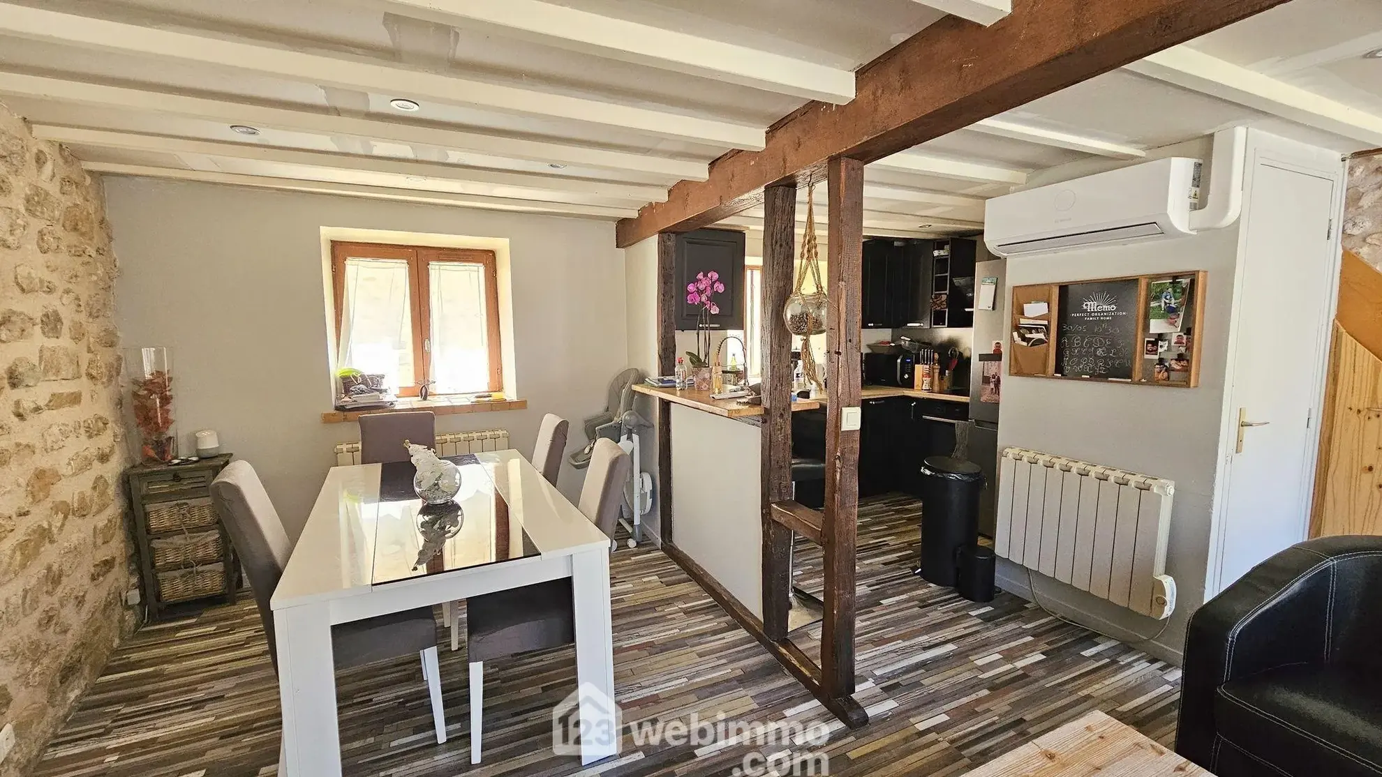 Maison en pierre de 55 m² à Moigny-sur-École avec jardin et confort moderne 