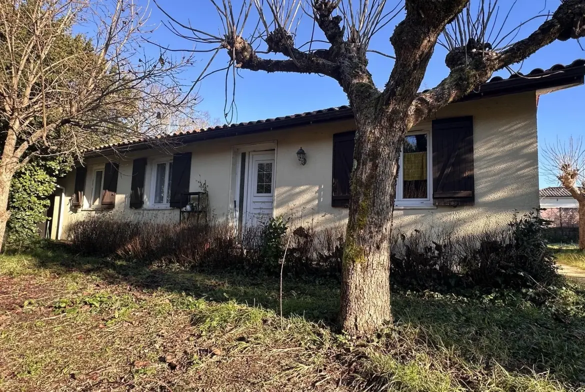 Maison de plain-pied à vendre à Cénac - Secteur recherché et calme 