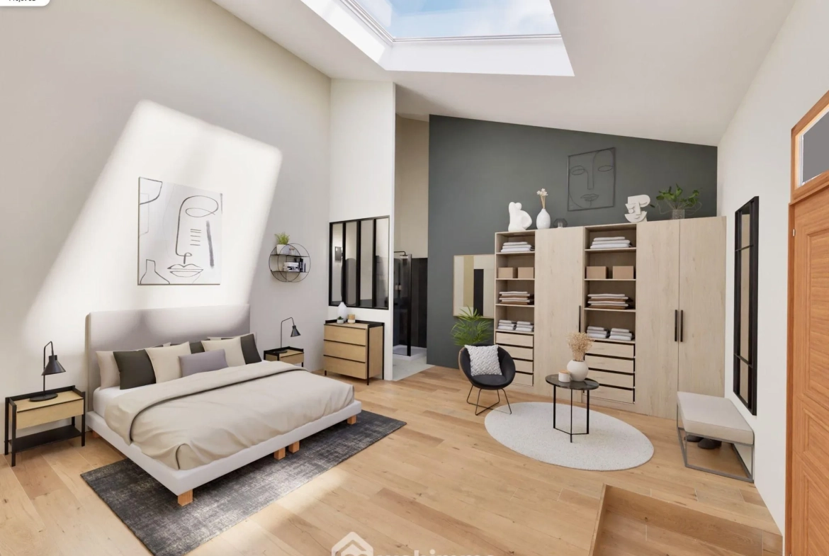 Maison en pierre de 134 m² à Marigny-Chemereau, charme et potentiel 
