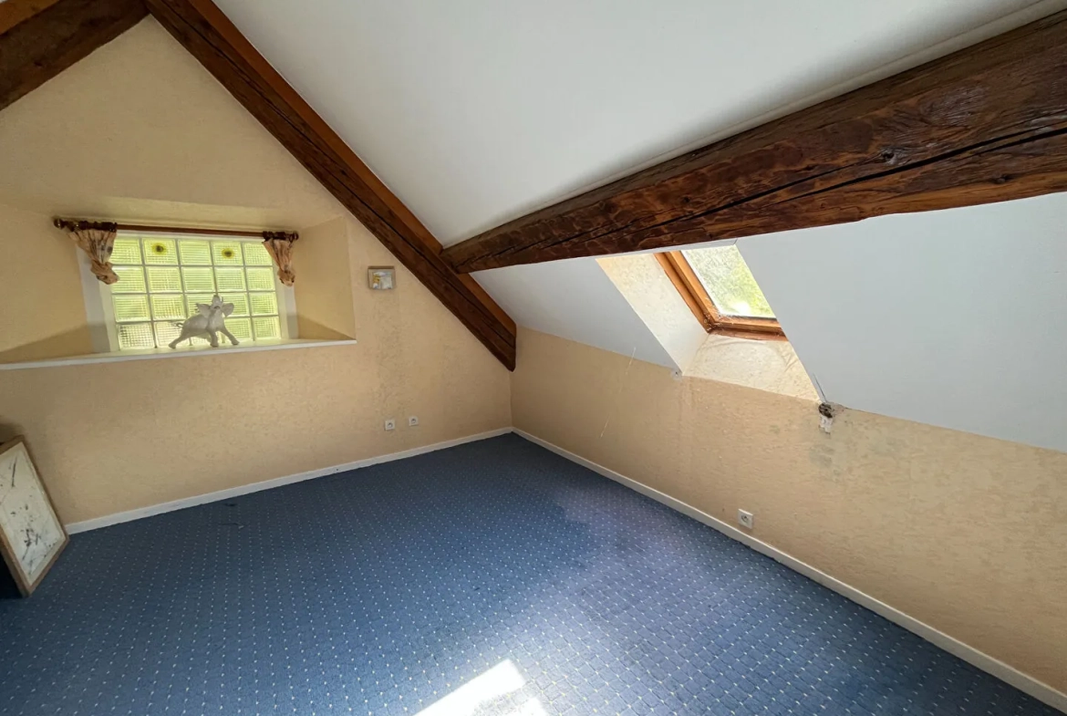 Maison en pierres de 90 m² à Saint Julien en Beauchêne avec terrain et écurie 