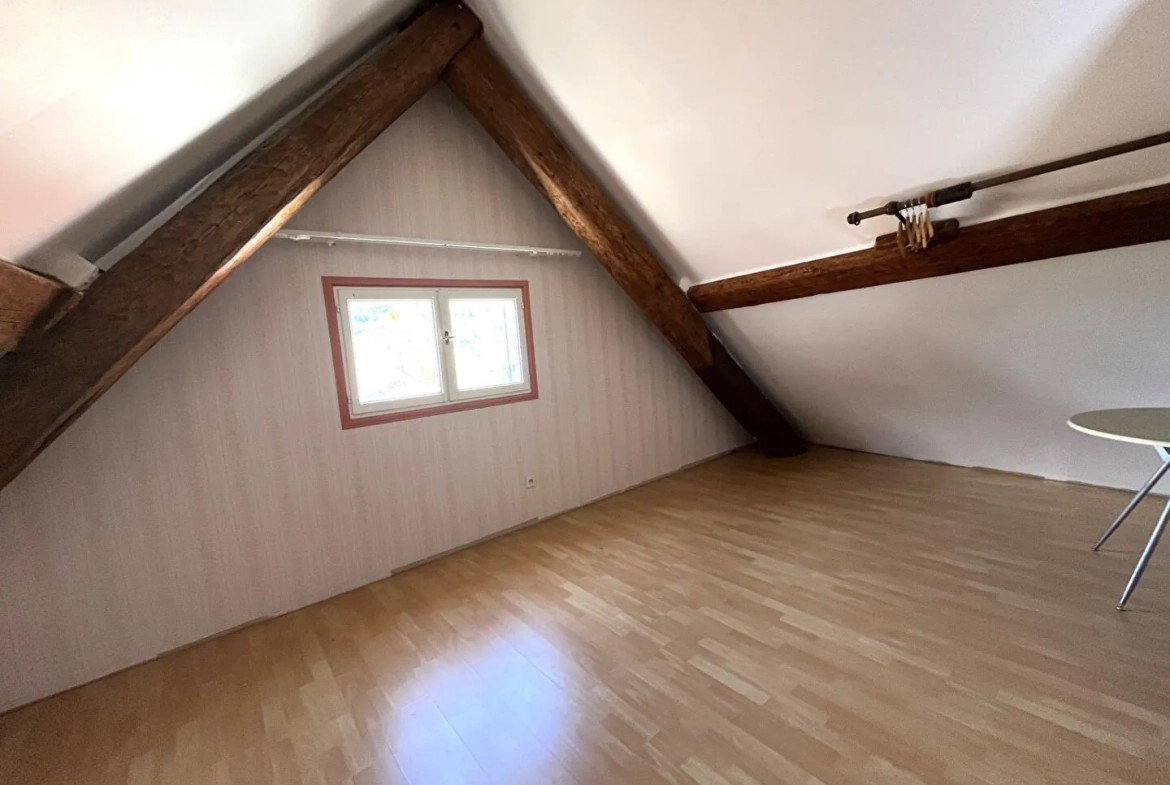 Maison en pierres de 90 m² à Saint Julien en Beauchêne avec terrain et écurie 