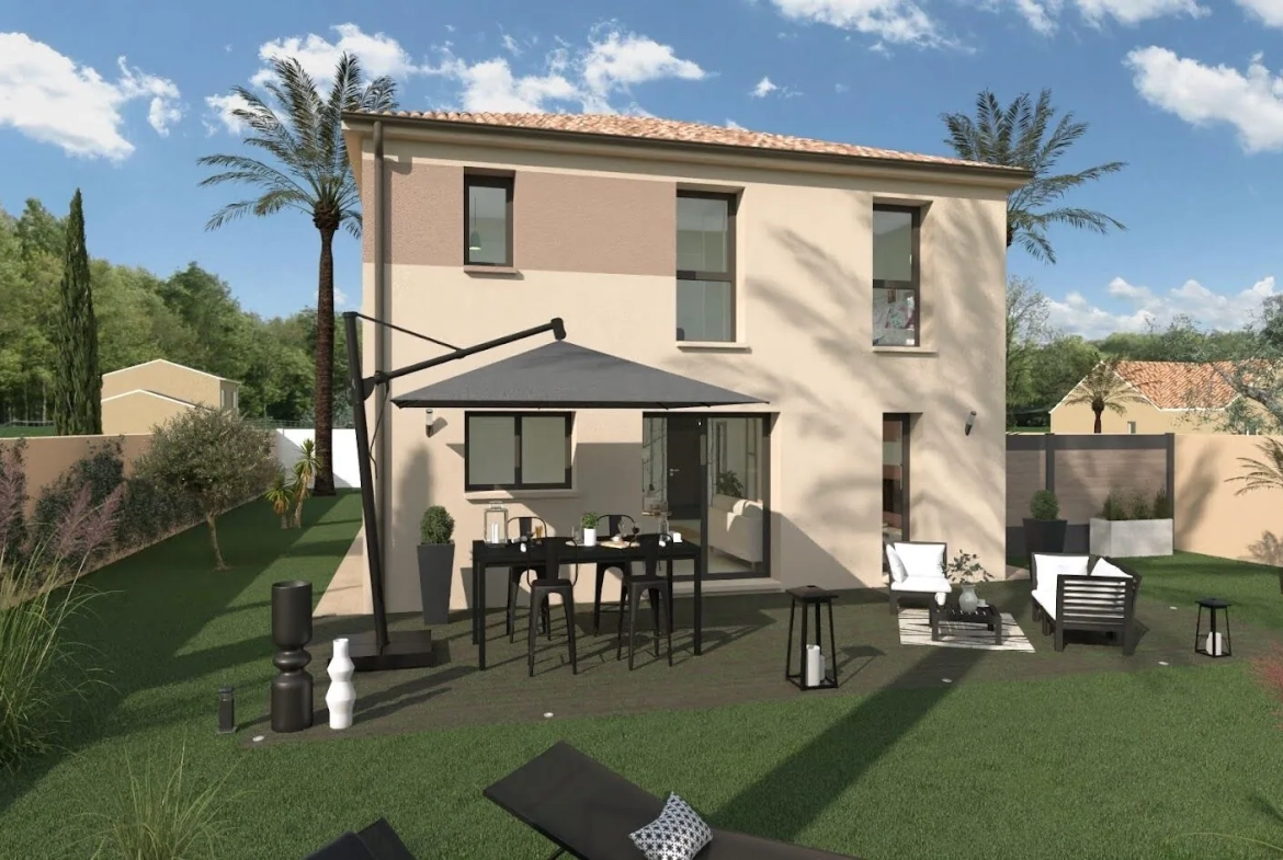 Magnifique maison neuve avec 4 chambres à Toulenne – Espace lumineux et personnalisable 
