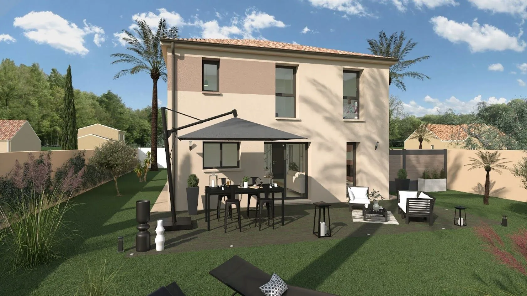 Magnifique maison neuve avec 4 chambres à Toulenne – Espace lumineux et personnalisable 
