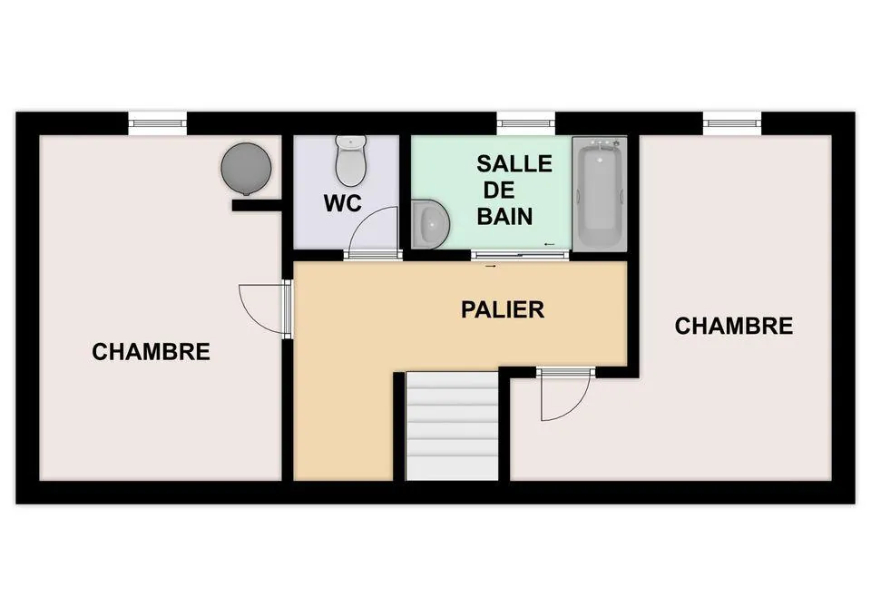 Maison en pierre à Les Ormes de 94m² avec jardin et dépendances 