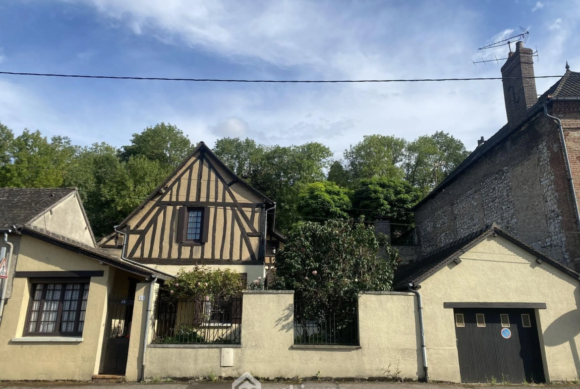Maison de 120 m² avec jardin et vue à Les Andelys, à 50m de la Seine 