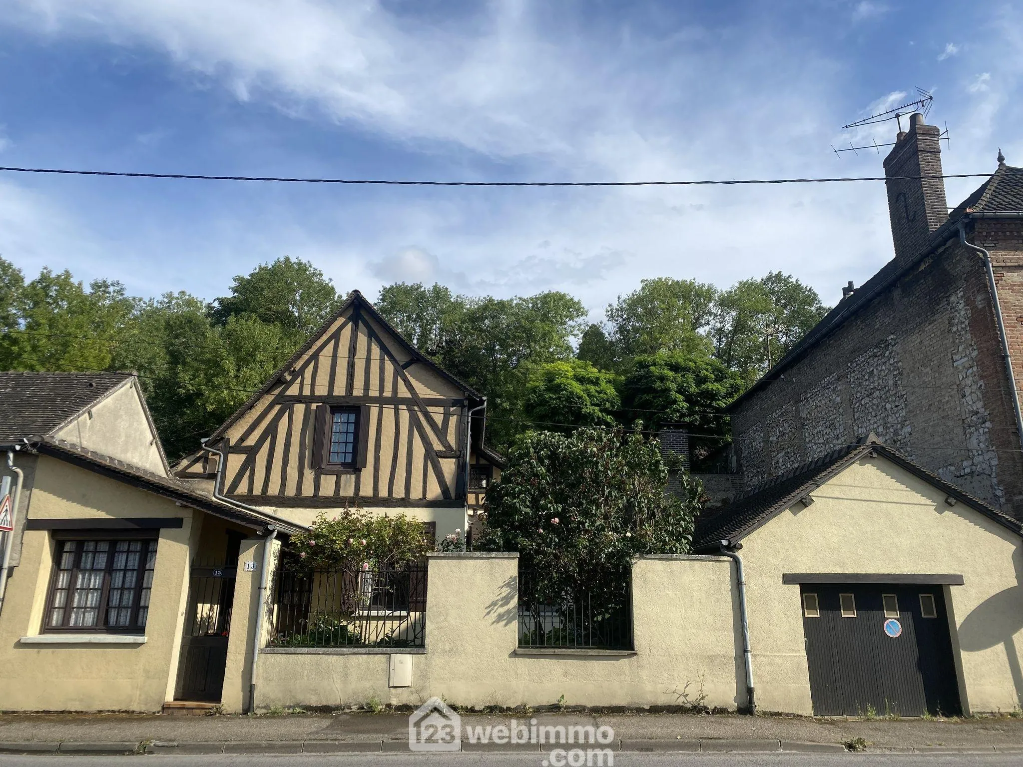 Maison de 120 m² avec jardin et vue à Les Andelys, à 50m de la Seine 