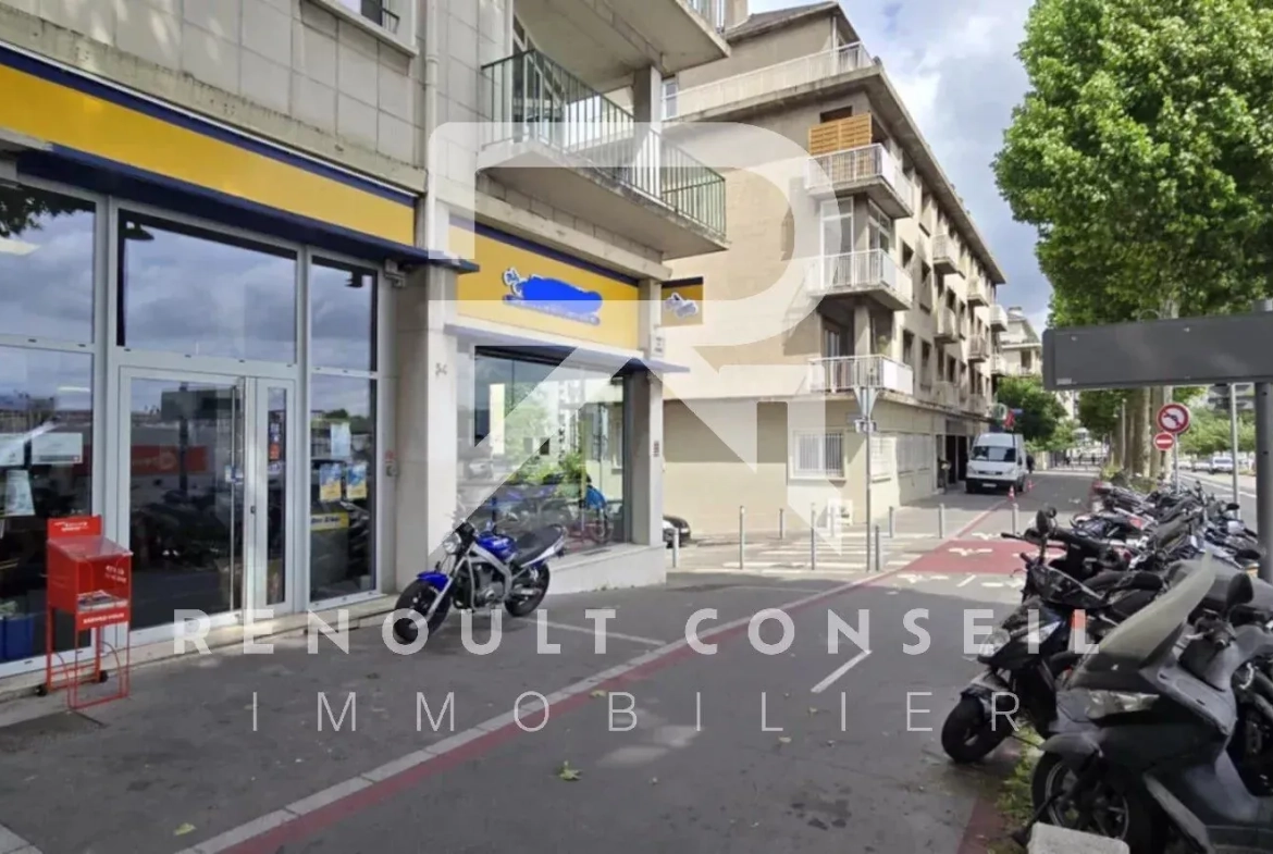 Local commercial à vendre à Rouen avec locataire en place – Rentabilité 8,50% 