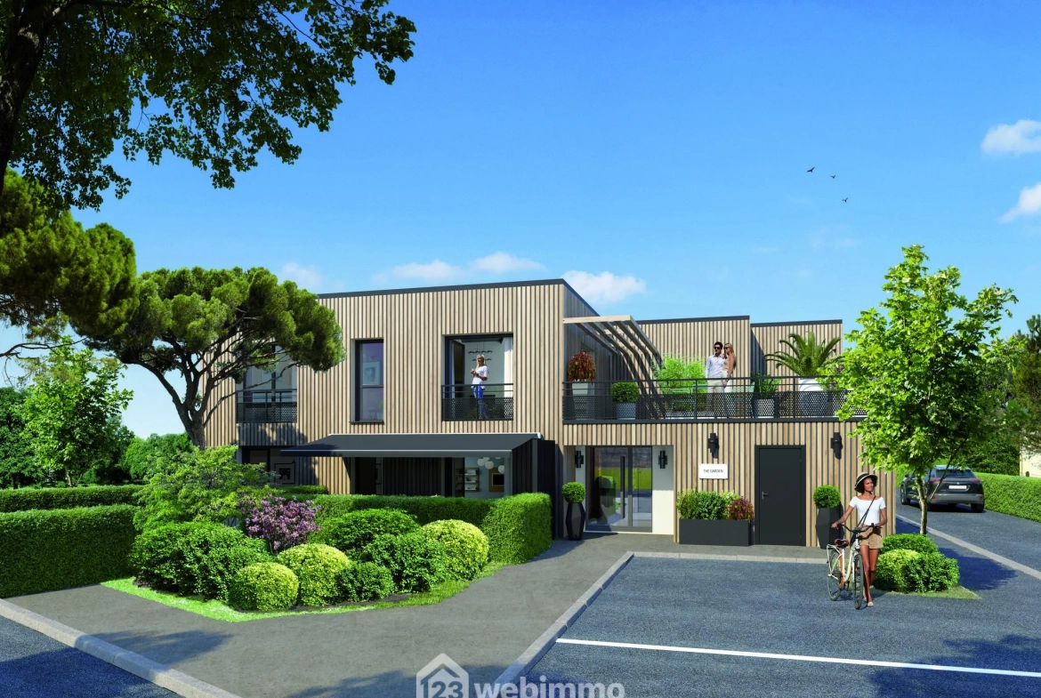 Appartement neuf T3 à Poitiers avec balcon et parking, livraison 2025 