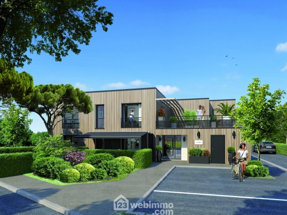 Appartement neuf T3 à Poitiers avec balcon et parking, livraison 2025