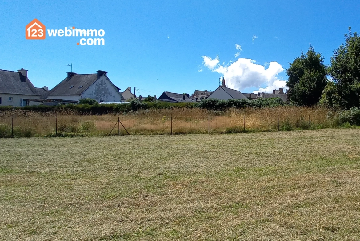 Terrain constructible de 699 m² à Plouaret – Opportunité rare 