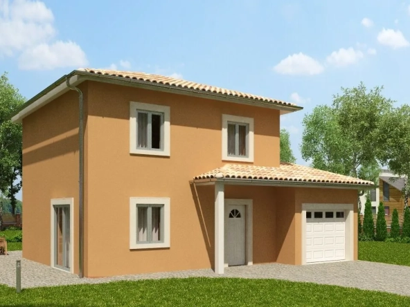 Villa moderne à vendre près de La Salle, 3 chambres, garage, terrain de 400 m²