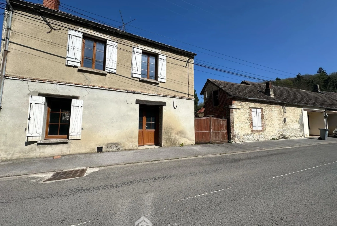 Maison rénovée de 77 m² avec dépendance à Montaigu (02820) à vendre 