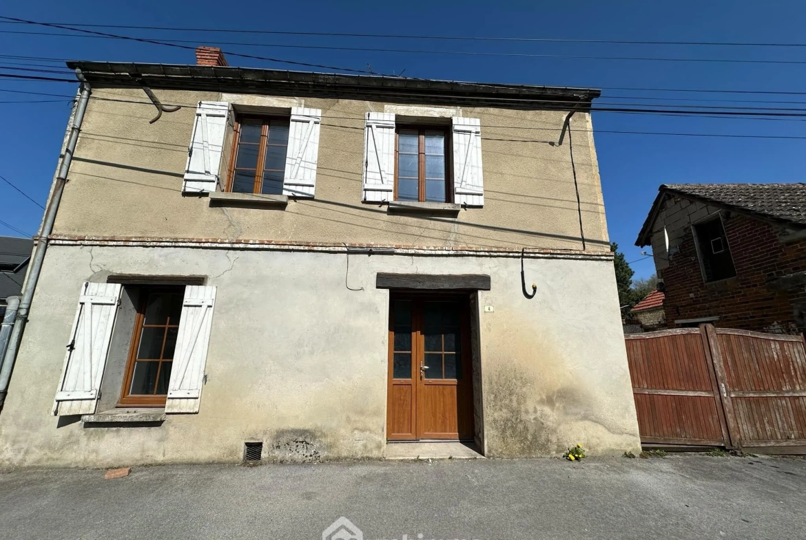 Maison rénovée de 77 m² avec dépendance à Montaigu (02820) à vendre 