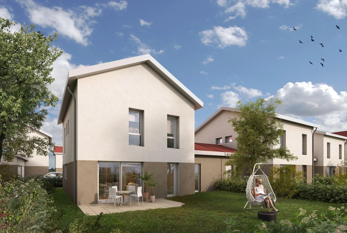 Maison T4 neuve à Veauche avec garage et prestations haut de gamme 