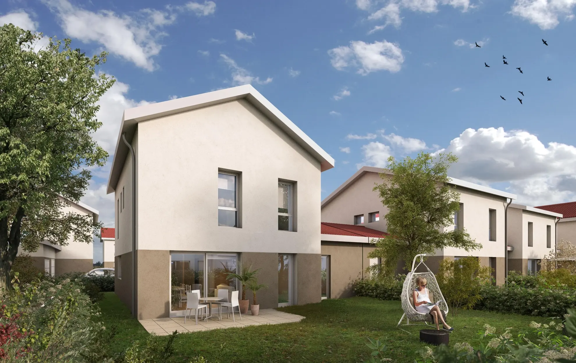 Maison T4 neuve à Veauche avec garage et prestations haut de gamme 