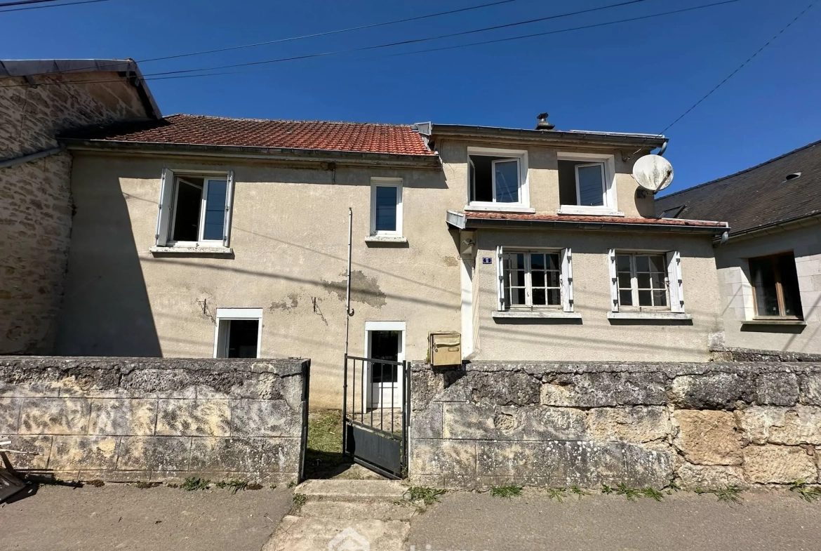 Ensemble immobilier avec maison et granges à Chéret - Potentiel exceptionnel 