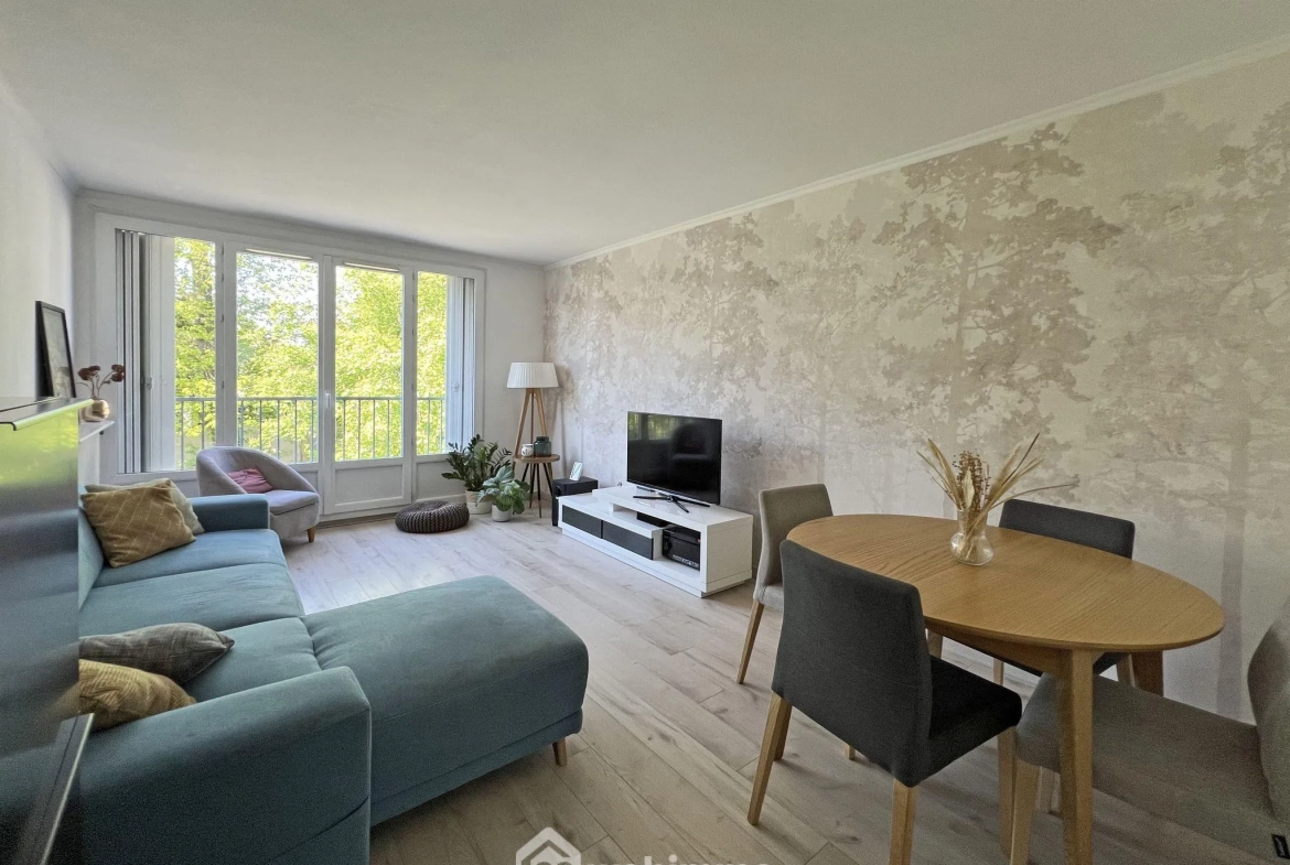 Agréable appartement traversant de 3 pièces avec parking à Boissy-Saint-Léger 