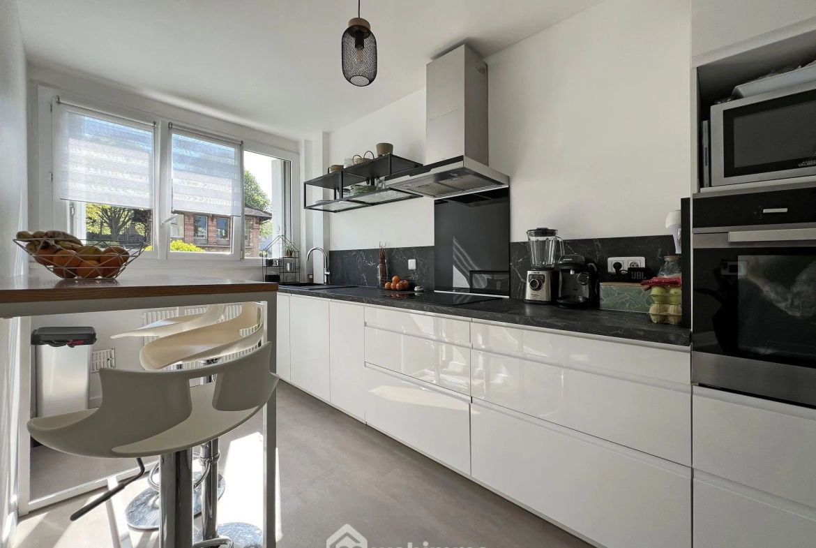 Agréable appartement traversant de 3 pièces avec parking à Boissy-Saint-Léger 