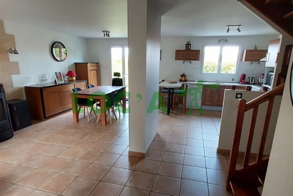 Belle maison récente de plain-pied à Malafretaz - 92 m², jardin et garages 