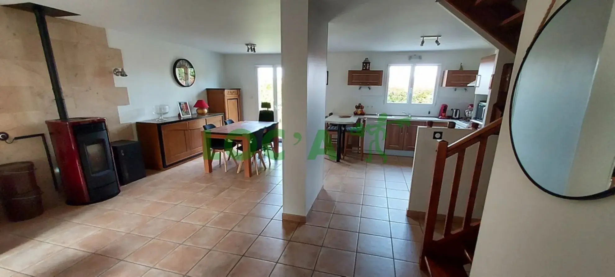 Belle maison récente de plain-pied à Malafretaz - 92 m², jardin et garages 