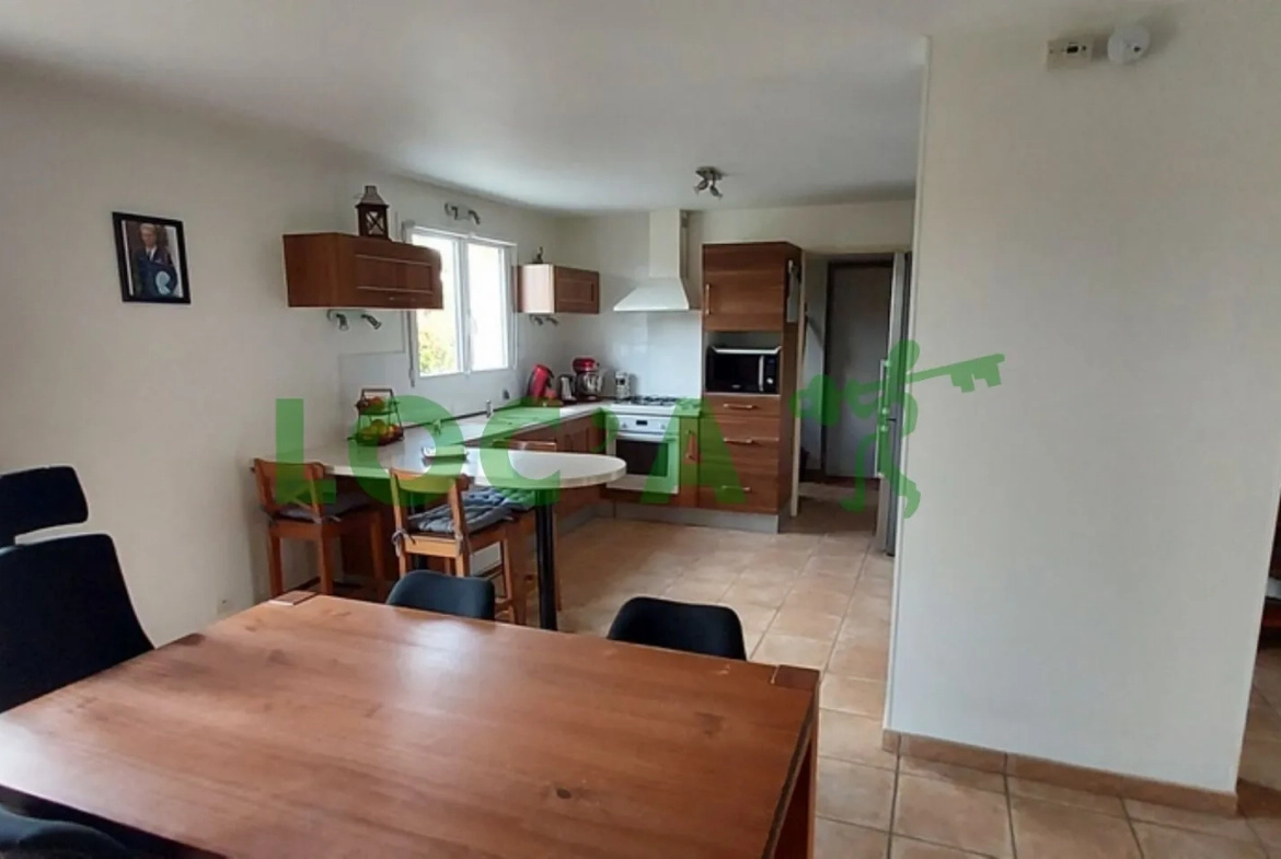 Belle maison récente de plain-pied à Malafretaz - 92 m², jardin et garages 