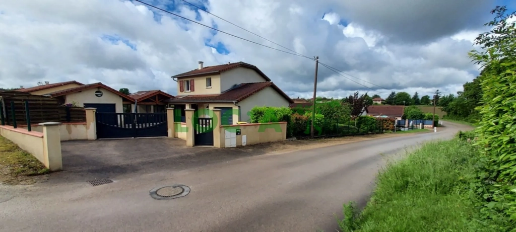 Belle maison récente de plain-pied à Malafretaz - 92 m², jardin et garages