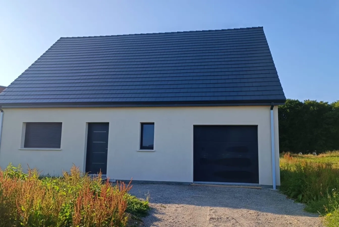 Maison sur mesure écologique à Saintines de 95 m² avec terrain de 440 m² 