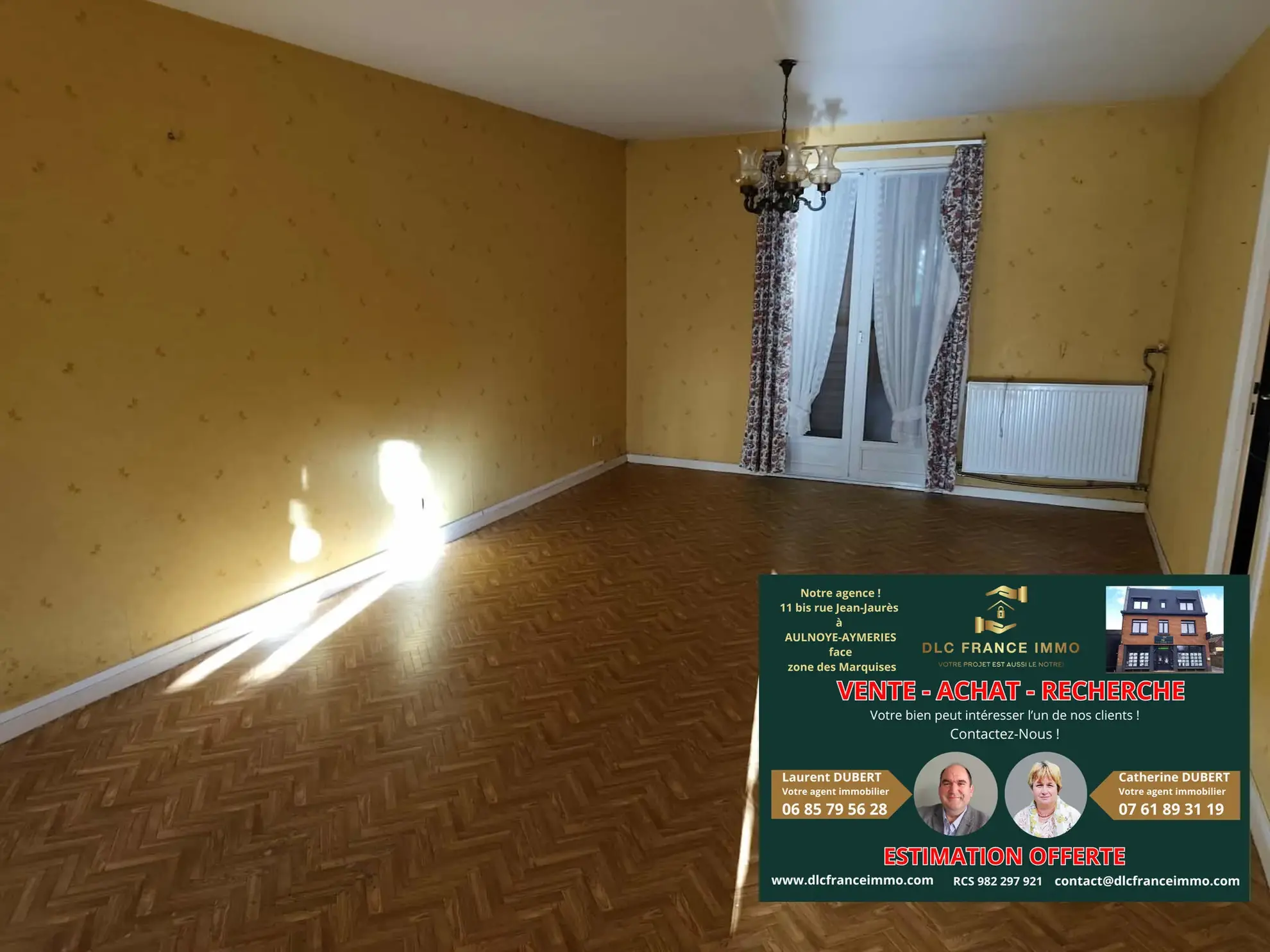 Maison à rénover avec potentiel à Aulnoye-Aymeries - 93 m², 3 chambres, jardin, garage 