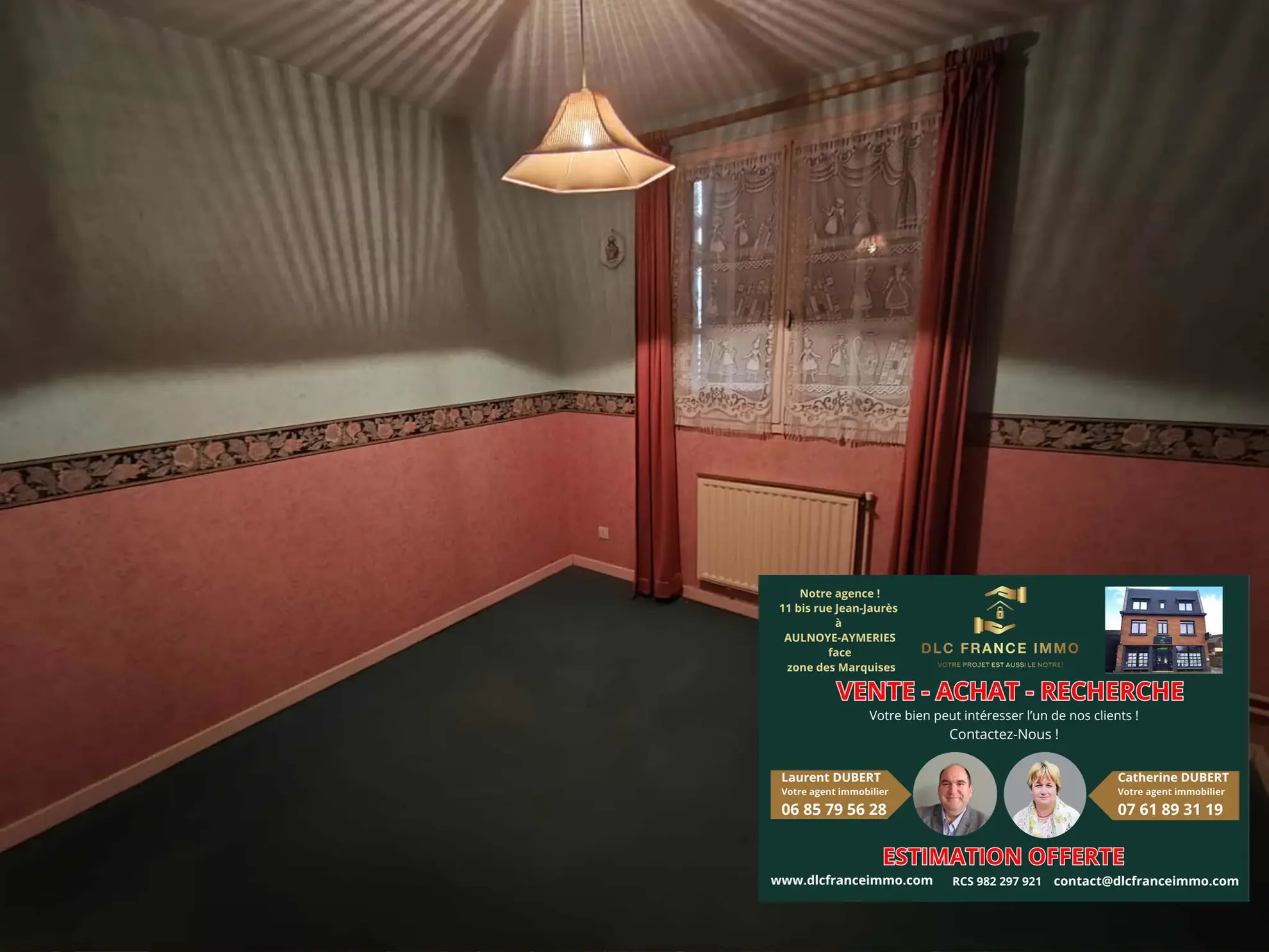 Maison à rénover avec potentiel à Aulnoye-Aymeries - 93 m², 3 chambres, jardin, garage 