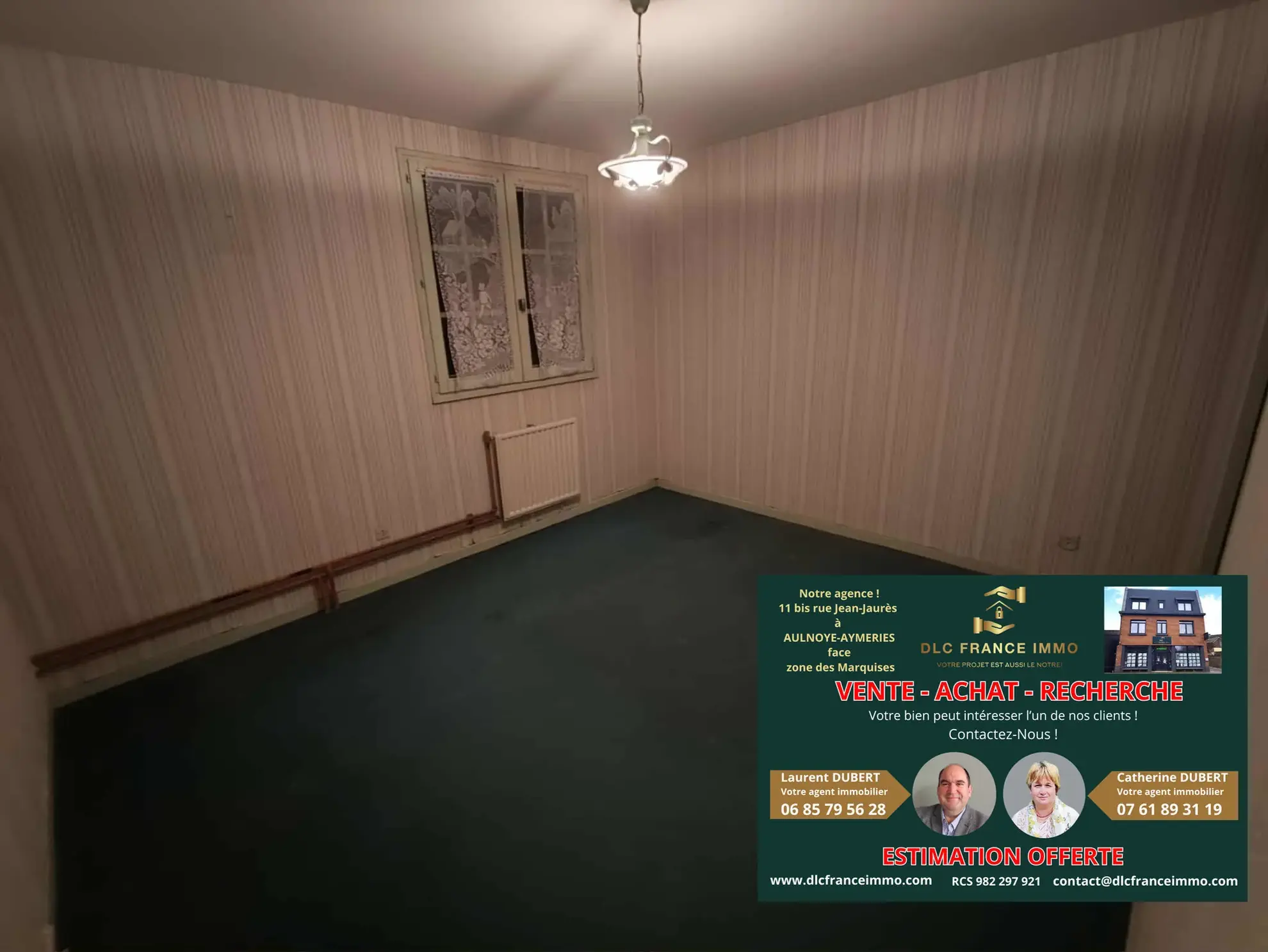 Maison à rénover avec potentiel à Aulnoye-Aymeries - 93 m², 3 chambres, jardin, garage 