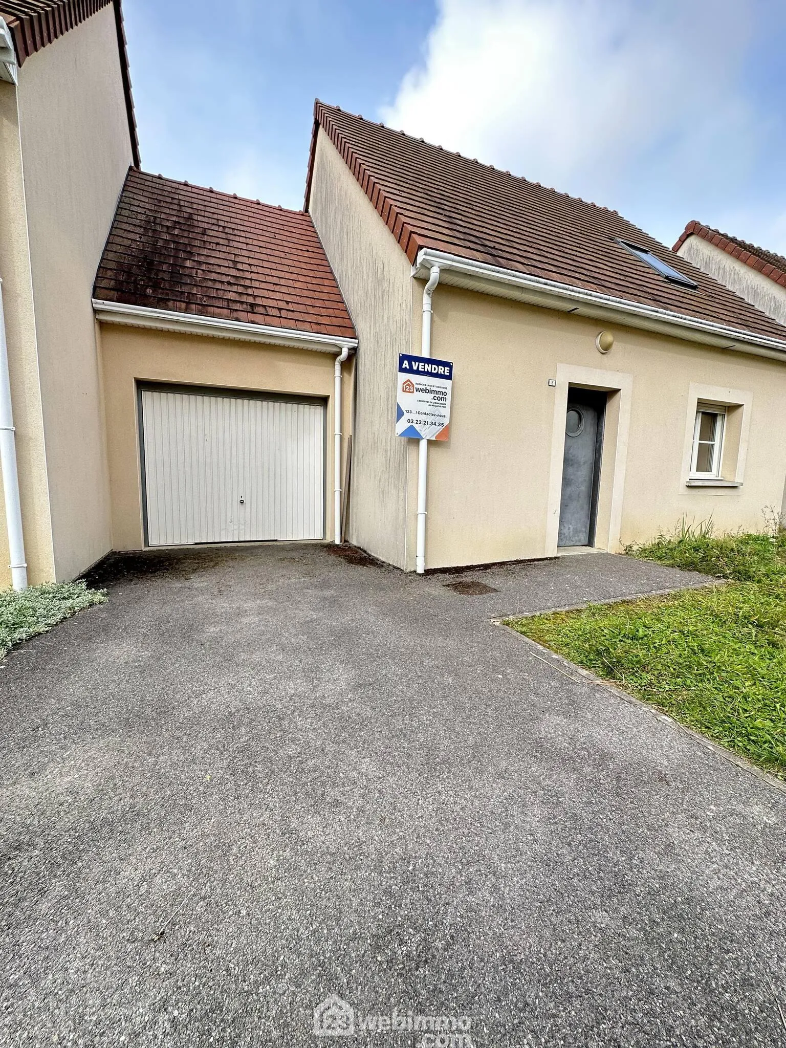 Charmante maison de 80 m² avec garage à Athies-sous-Laon 