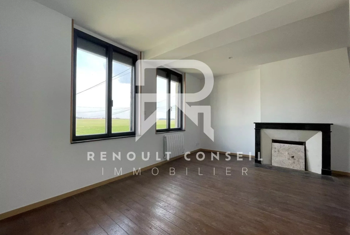 Maison de 103 m² à La Neuville Chant d’Oisel, 5 pièces, jardin clos, sans travaux 