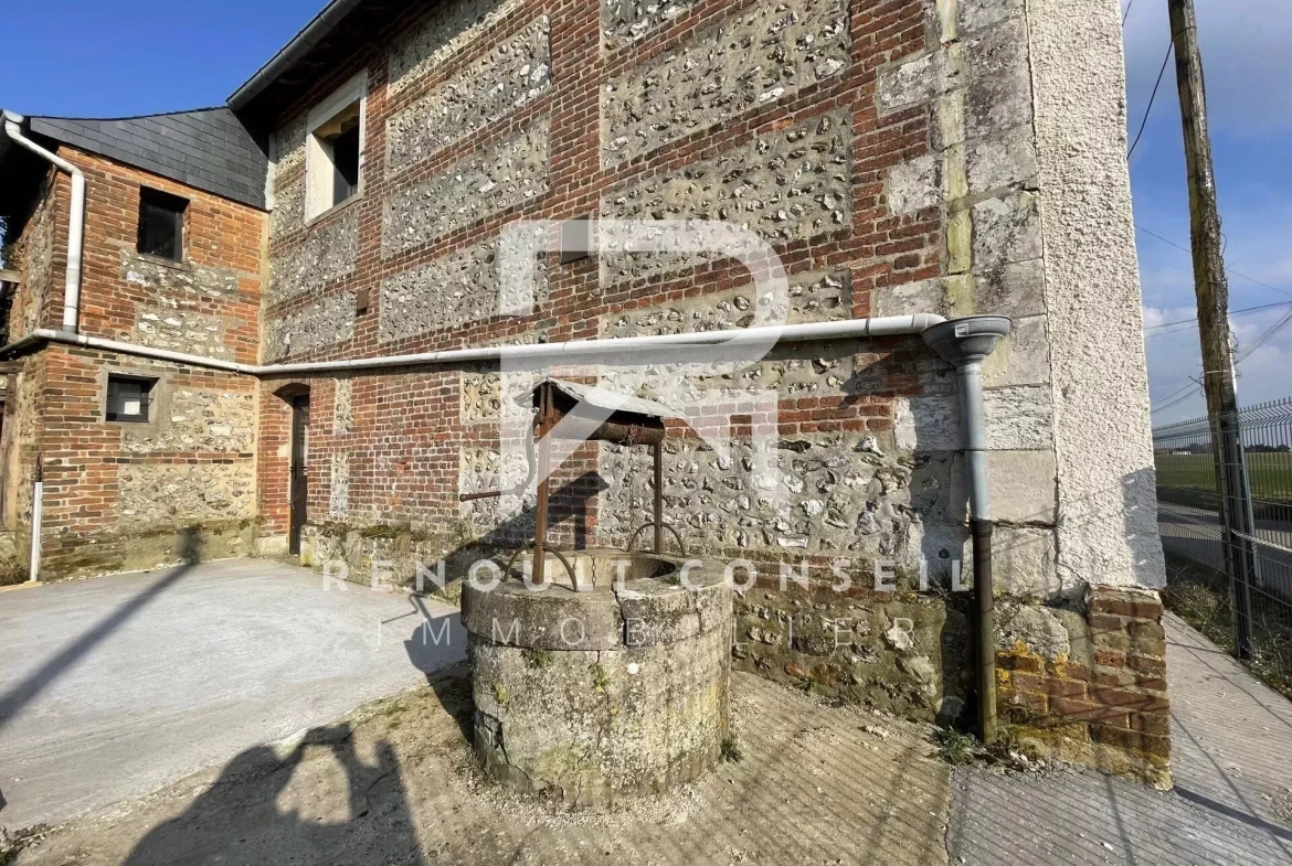 Maison de 103 m² à La Neuville Chant d’Oisel, 5 pièces, jardin clos, sans travaux 