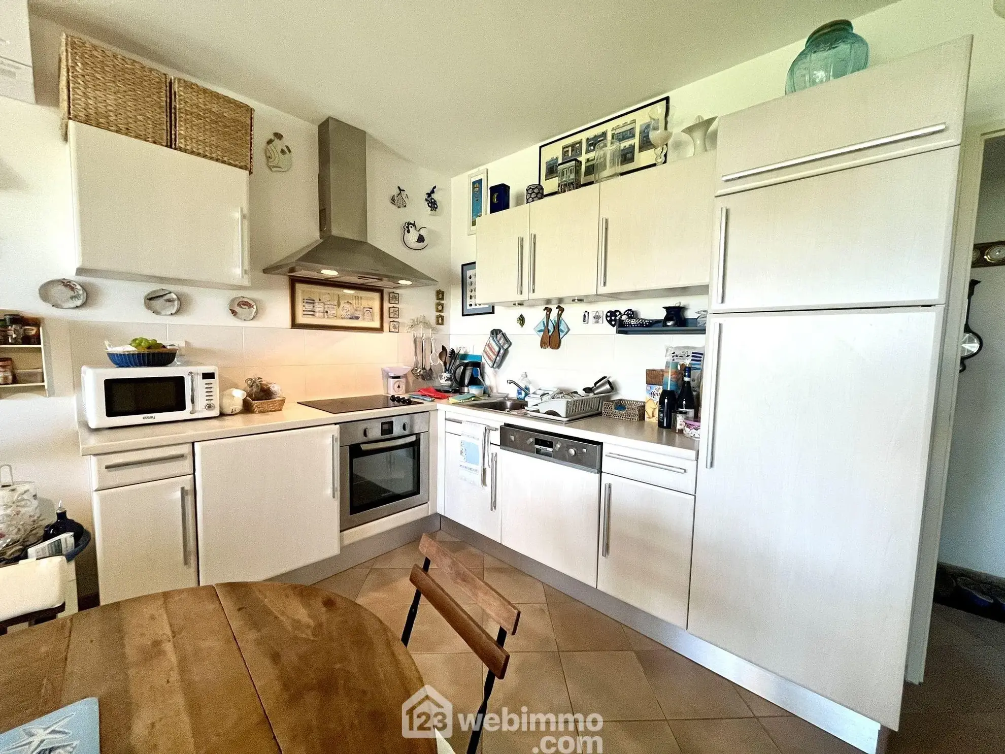 Appartement T2 de 43 m² avec jardin et vue sur la mer à Sant'Ambroggio 