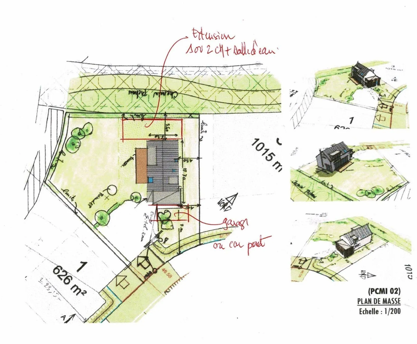 Terrain constructible de 872 m² à Louannec, secteur résidentiel privé 
