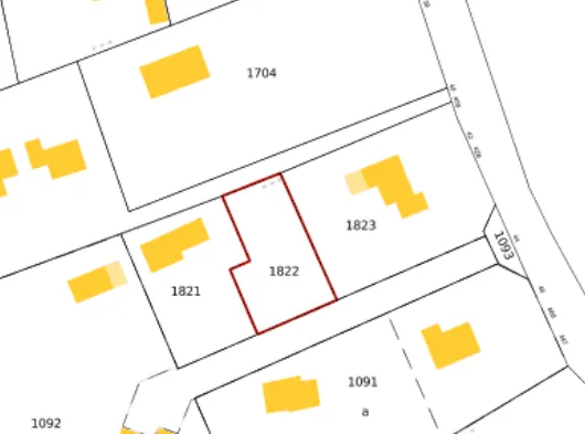 Terrain constructible de 573 m² à Ploubezre, environnement calme, proche Lannion 