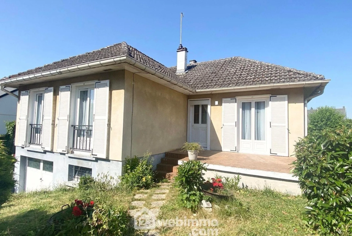À vendre maison de plain-pied de 76 m² à Marle - Terrain de 767 m² 
