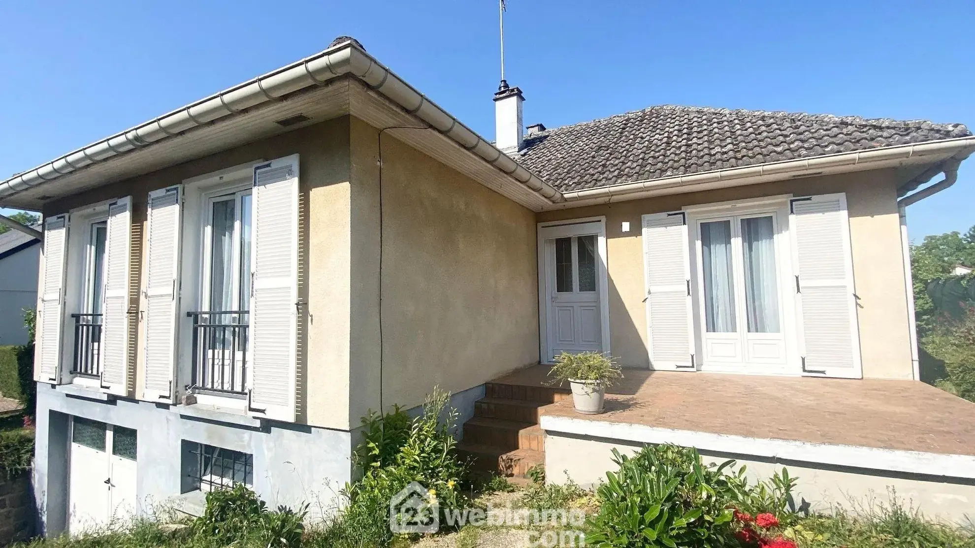 À vendre maison de plain-pied de 76 m² à Marle - Terrain de 767 m² 