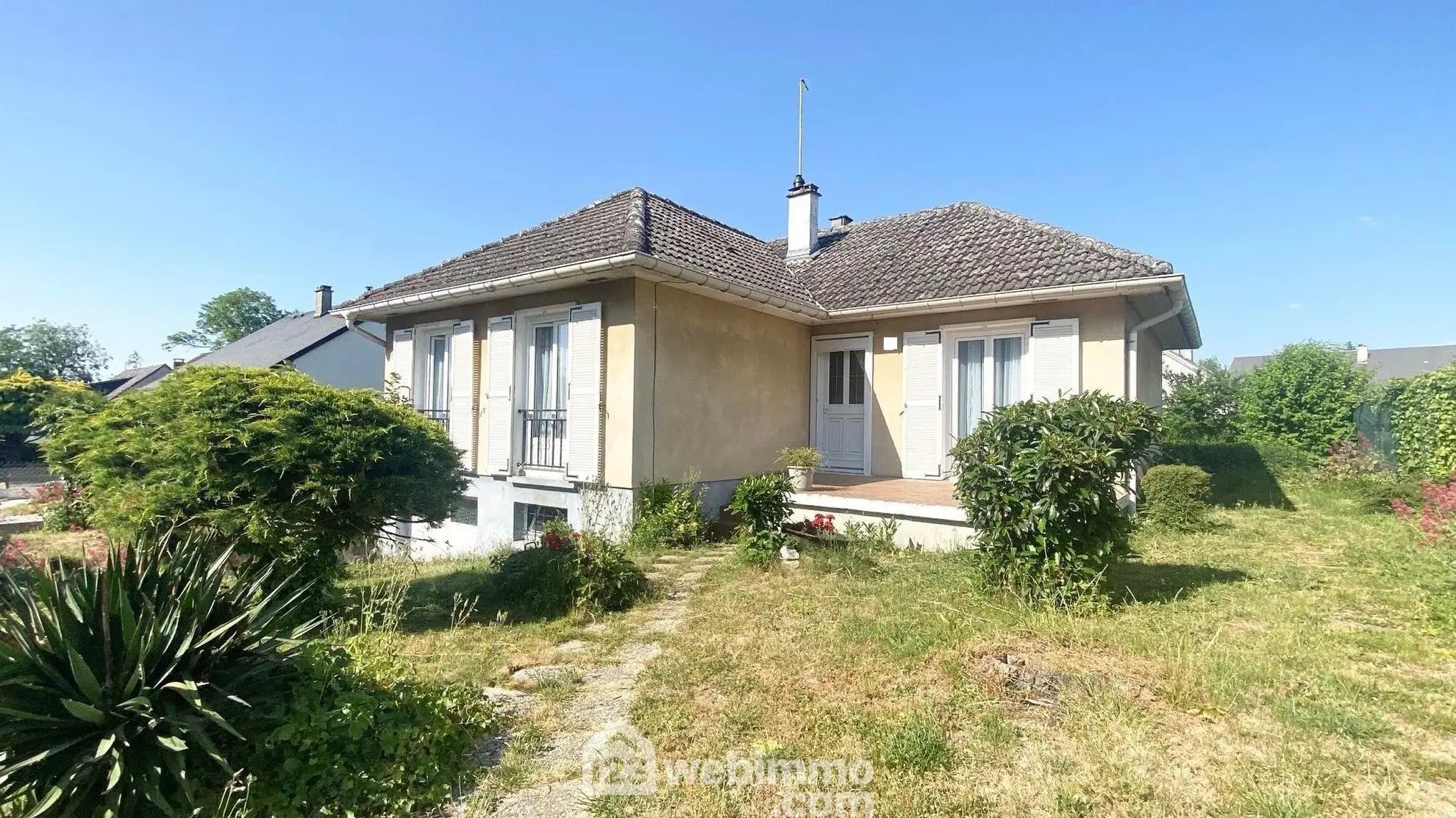 À vendre maison de plain-pied de 76 m² à Marle - Terrain de 767 m² 