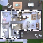 Maison neuve 3 chambres à Noaillan avec confort moderne