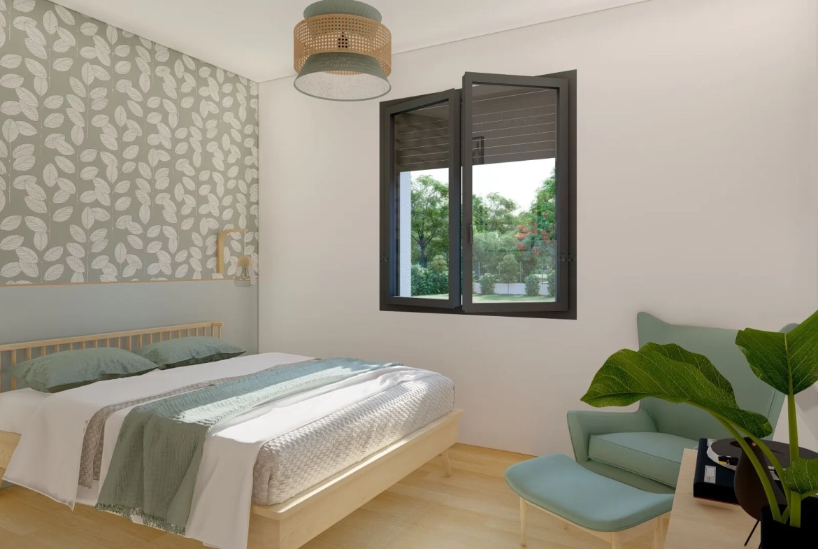Maison neuve de 128 m² à Aire-sur-Adour avec terrain de 877 m² 