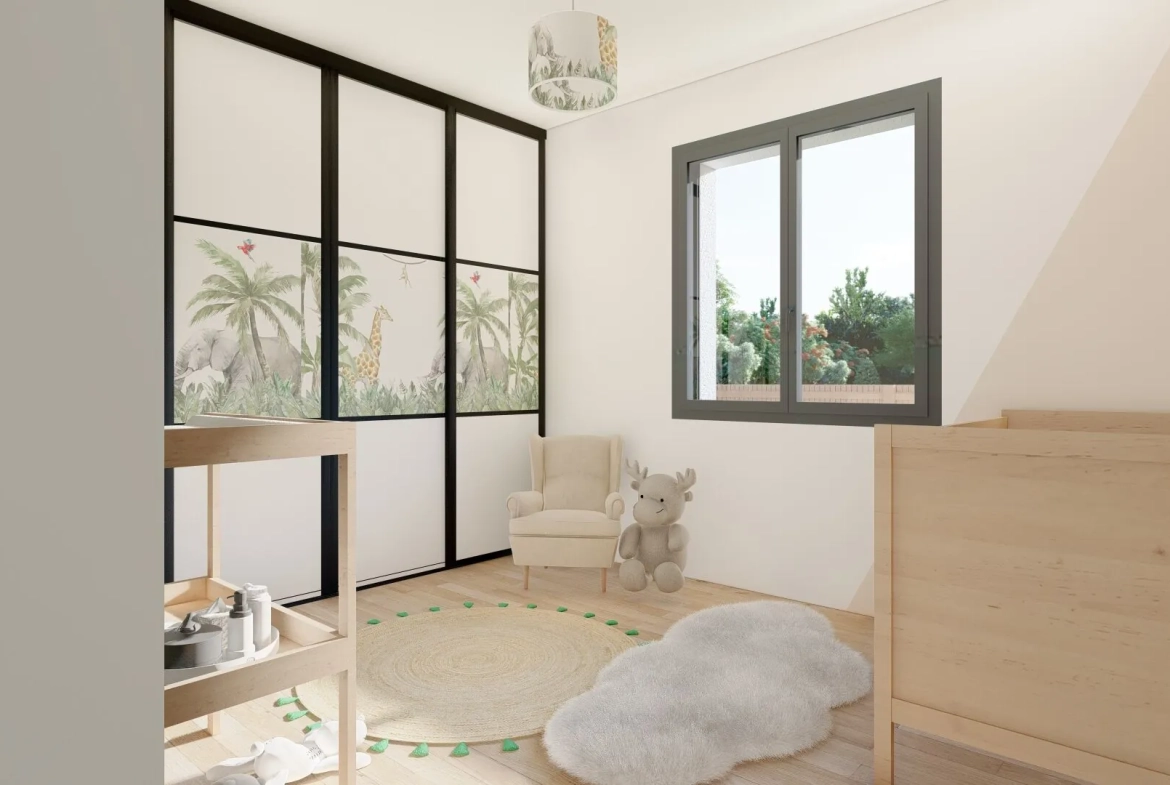 Maison neuve de 128 m² à Aire-sur-Adour avec terrain de 877 m² 