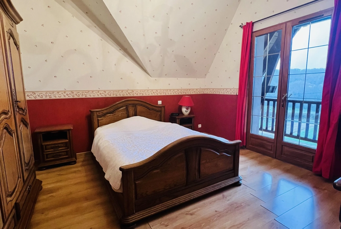 Magnifique maison de campagne avec piscine à Saint-Agnan – 220m² 
