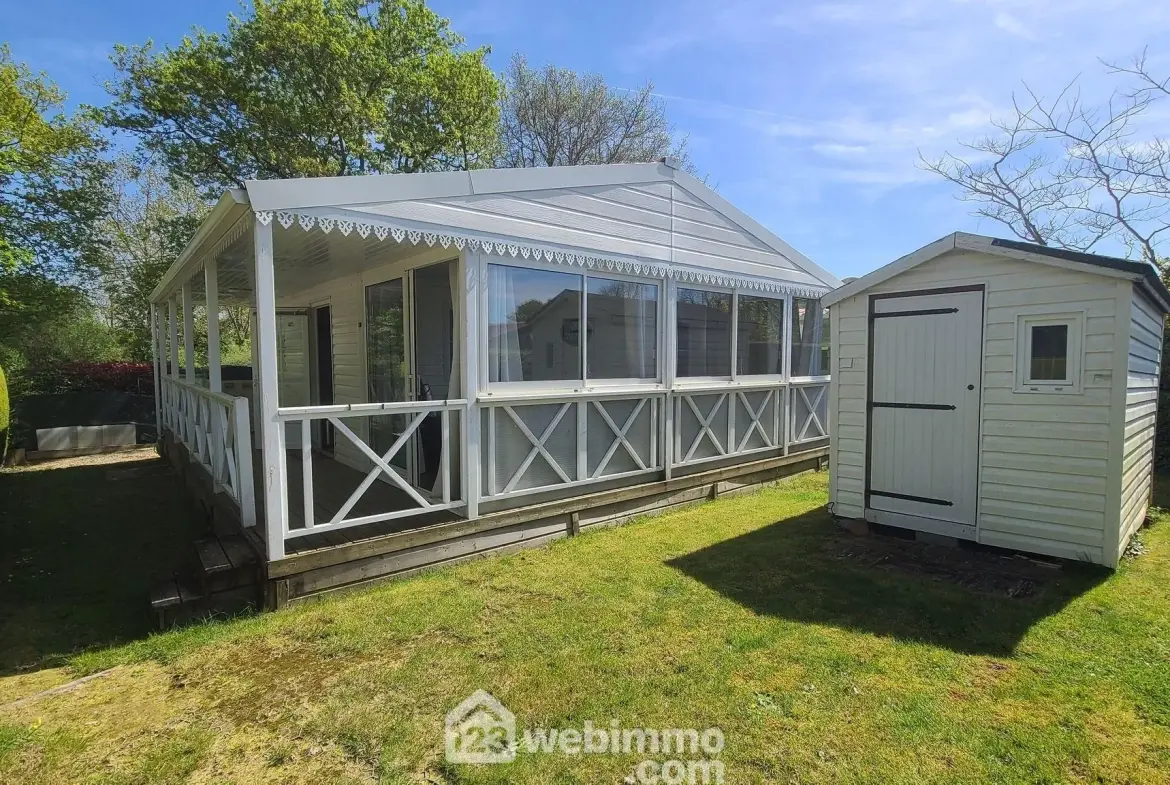 Charmant chalet à vendre à Talmont-Saint-Hilaire en Parc Résidentiel de Loisir 