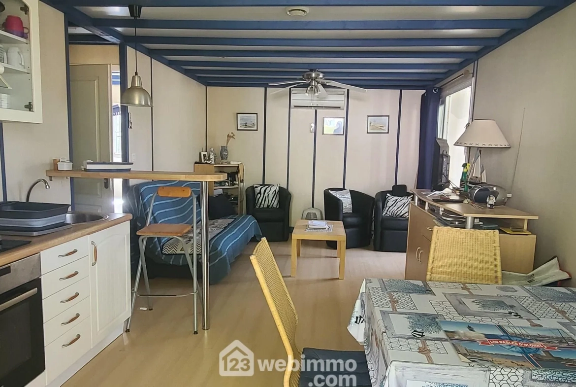 Charmant chalet à vendre à Talmont-Saint-Hilaire en Parc Résidentiel de Loisir 