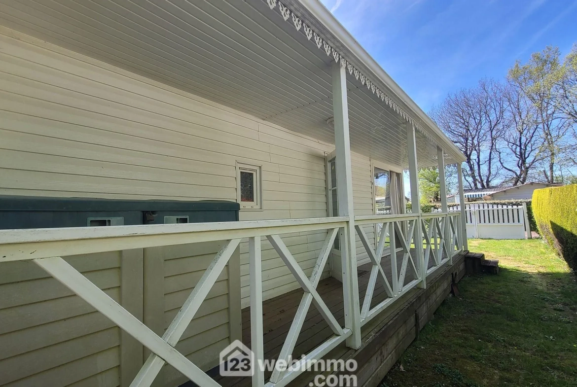 Charmant chalet à vendre à Talmont-Saint-Hilaire en Parc Résidentiel de Loisir 