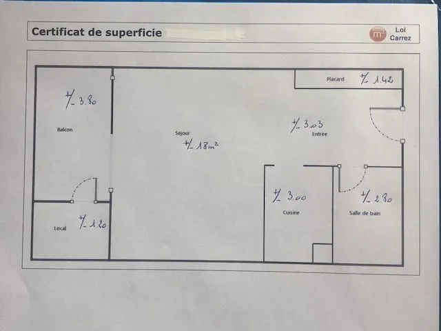 Studio de 28 m² à louer à Nîmes dans le quartier des 7 collines 